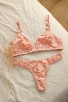 ANDRESSA CONJUNTO LUXURY ENCAJE AL5717 - comprar online