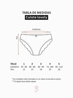 MARIA MANUELA CULOTTE LOVELY AMM 18 - tienda online