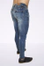 Calça Jeans Masculina Skinny City Gotas
