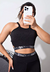 Conjunto Fitness Calça Legging Cintura Alta + Cropped Alcinha - Fast Shop Canaã