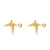 Brinco Frequência Aço 304 Cor:Dourado