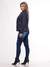 Blusa Feminina marinho Com Forro