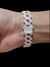 Pulseira cuban cravejada 12mm - comprar online