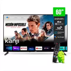 Smart Tv Kanji KJ-6XST005 LED 4K 60" 220V - 240V - LuzBianca
