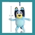 Pelúcia Bluey e Bingo 17cm ou 28cm com Cordinha e Ventosa - loja online