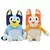 Pelúcia Bluey e Bingo 17cm ou 28cm com Cordinha e Ventosa