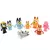 Bluey e Bingo Kit com 8 Bonecos em Miniatura Desenho Bluey. Turma da Bluey. na internet
