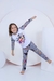 Pijama Infantil Suede Manga Longa Super Heroi