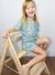 Conjunto raglan short - Colmeia