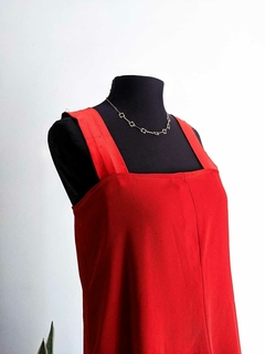Vestido vermelho no - Brechó Flash Back