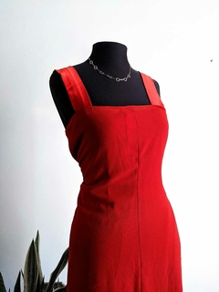 Vestido vermelho no