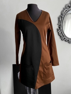 Vestido terracota na internet
