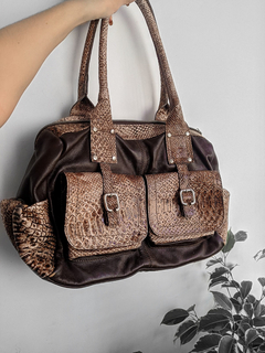 Bolsa marrom