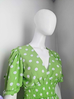 Vestido Poá na internet