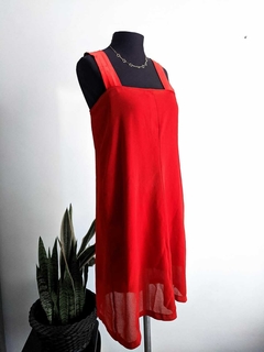 Vestido vermelho no - Brechó Flash Back