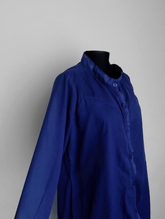 Imagem do Camisa alongada azul