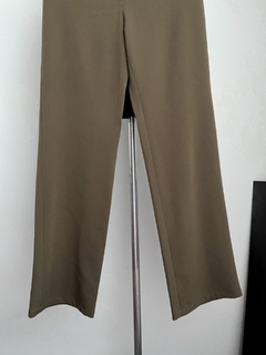 Calça alfaiataria verde musgo - loja online