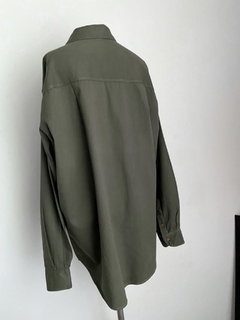 Camisão verde militar na internet