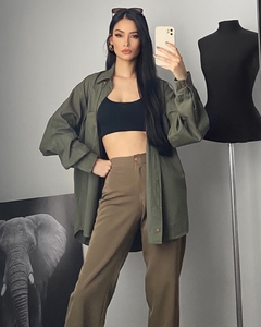 Camisão verde militar