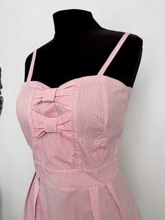 Vestido rosa póa rosa - loja online
