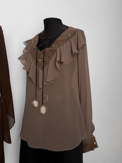 Blusa marrom CGC