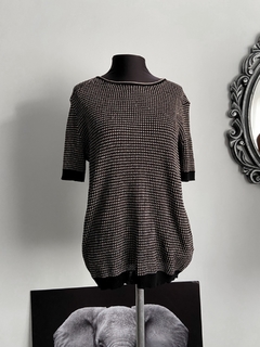 Blusa tricot fio lurex - loja online