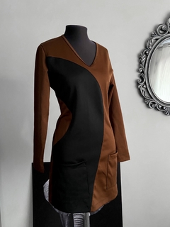 Vestido terracota - comprar online
