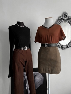 Blusa terracota