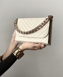 Bolsa de mão branca