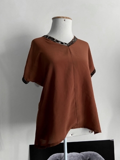 Blusa terracota - comprar online