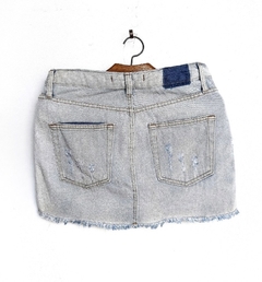 Saia jeans - Brechó Flash Back