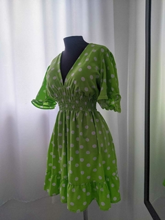 Vestido Poá - Brechó Flash Back