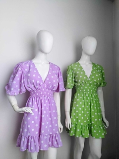 Vestido Poá