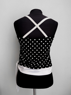 Blusa poá - Brechó Flash Back