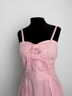 Vestido rosa póa rosa - comprar online