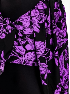 Blusa bufante estampada - loja online