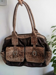 Bolsa marrom