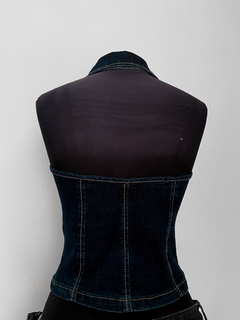 Blusa Jeans - Brechó Flash Back