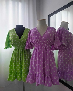 Vestido Poá