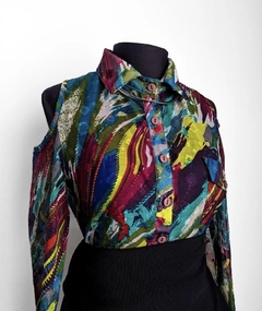 Blusa colorida