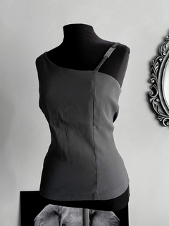 Blusa cinza se