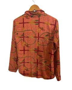 camisa floral terracota na internet