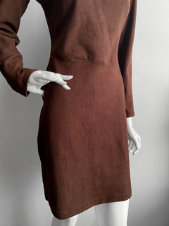 Vestido marrom CGC
