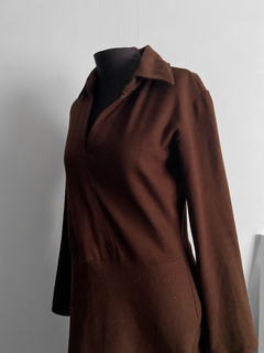 Vestido marrom CGC - loja online
