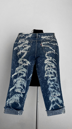 Calça capri manchada - comprar online