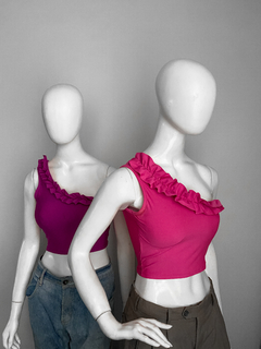 Imagem do Cropeed rosa mula manca