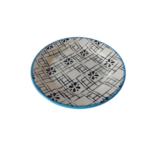 Prato De Sobremesa Em Porcelana Donna Mix Oxford