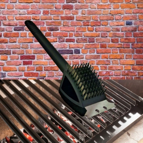 Escova Para Limpar Grelha e Churrasqueira Mimo