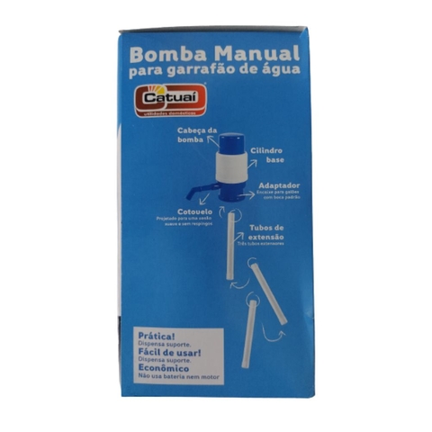 Bomba Plástica Manual Para Galão De Água Catiai