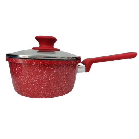 Panela Em Alumínio Com Revestimento Antiaderente Colorstone Volcano 18 cm 2.2 litros Euro Home